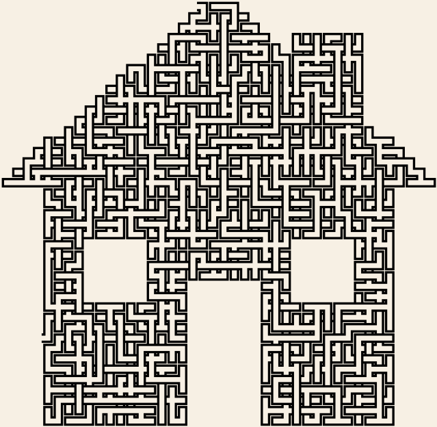 Home — 48×46 square 미로