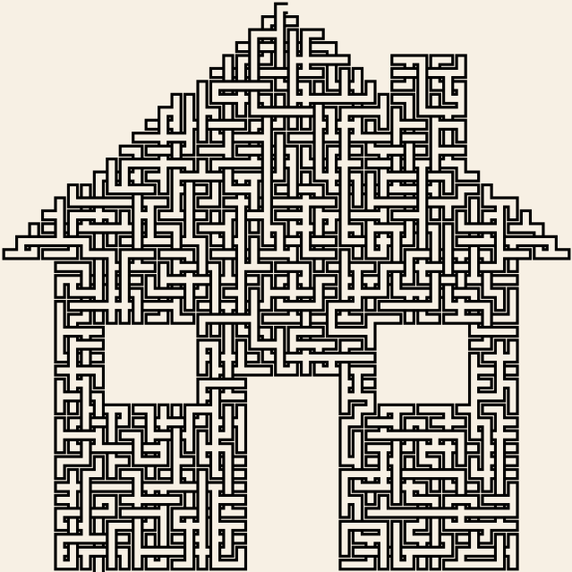 Home — 50×48 square 미로