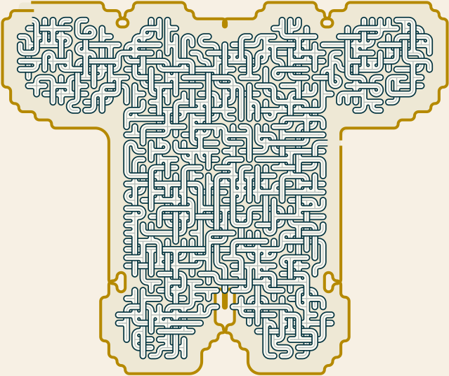 Baby Onesie — 57×48 square 미로