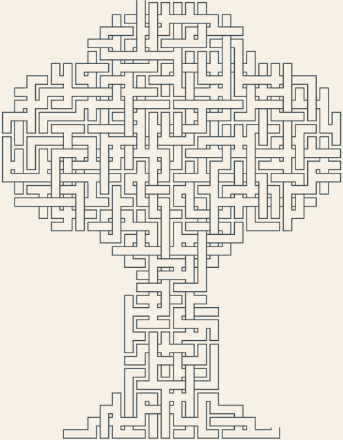 Tree of Life — square-Labyrinth 32×40