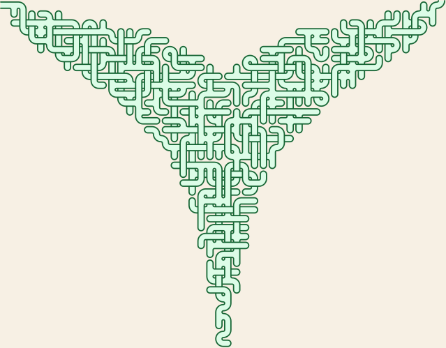 Whale Fluke — square-Labyrinth 56×48