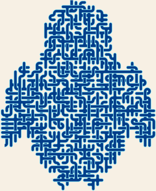 Penguin — square-Labyrinth 40×48