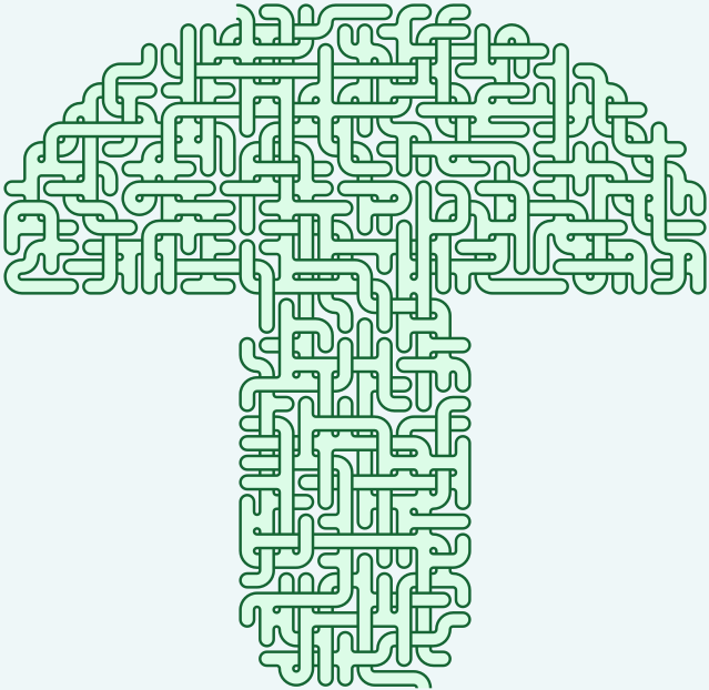 Toadstool — 40×39 square 미로