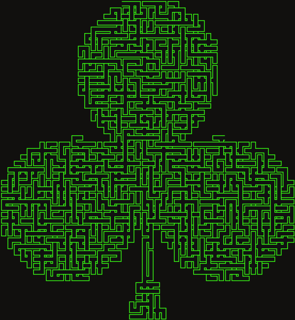 Club — 52×56 square 미로