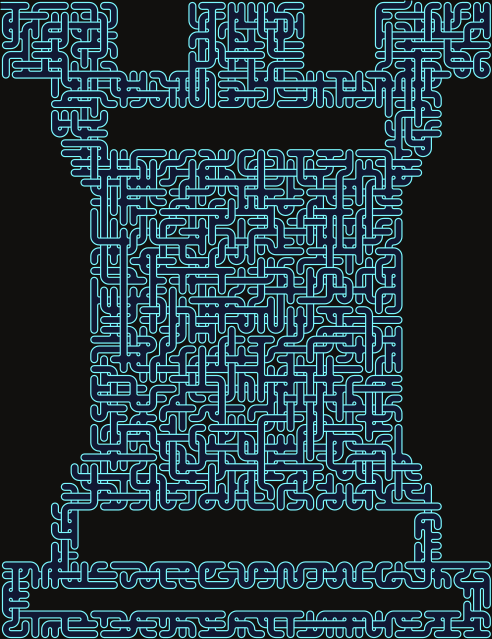 Chess Rook — 56×71 square 미로