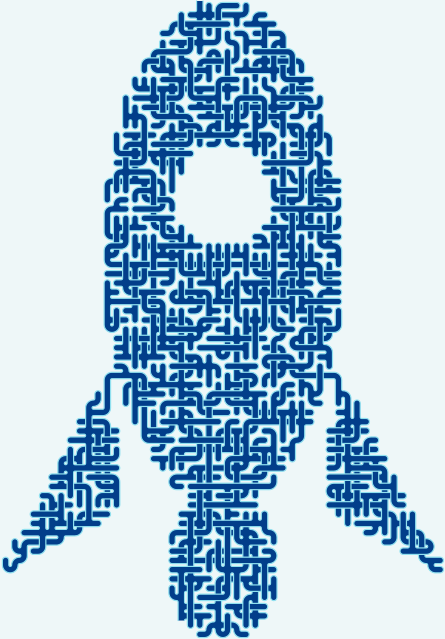 Rocket — 56×77 square 미로