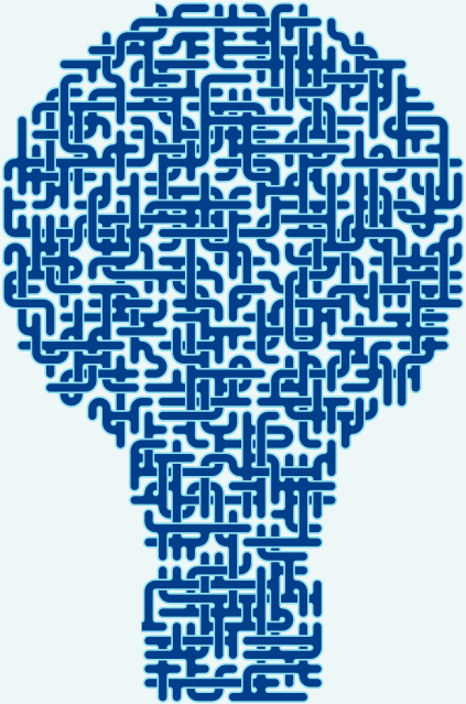 Lightbulb — 39×56 square 미로