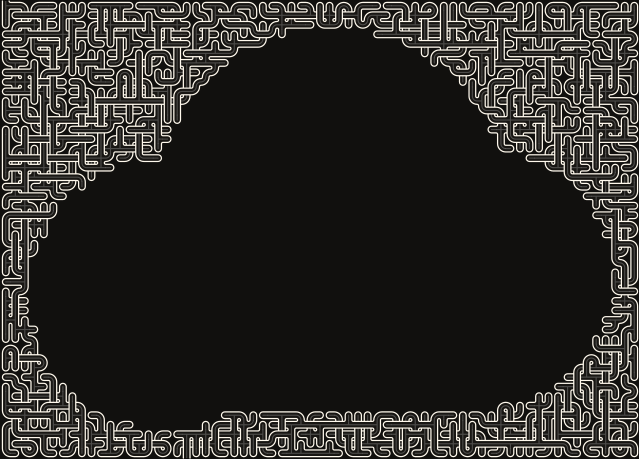 Cloud (Inverted) — square-Labyrinth 67×48