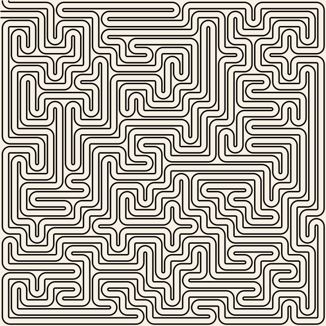 Labyrinth square — square-Labyrinth 36×36