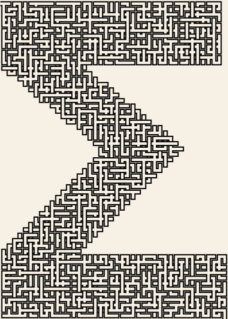 Sigma — square-Labyrinth 48×65