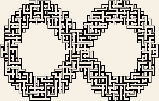 Infinity — square-Labyrinth 48×32