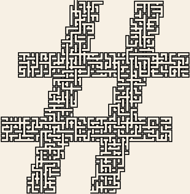 Hash — square-Labyrinth 48×49