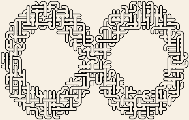 Infinity — square-Labyrinth 48×32