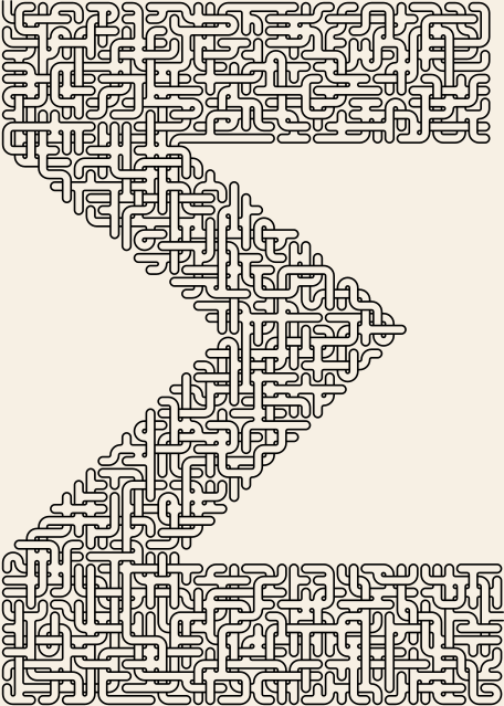 Sigma — square-Labyrinth 48×65