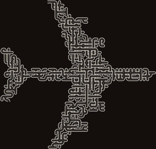 Airplane — square-Labyrinth 50×48