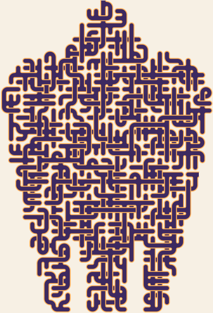 Cupcake — square-Labyrinth 34×48