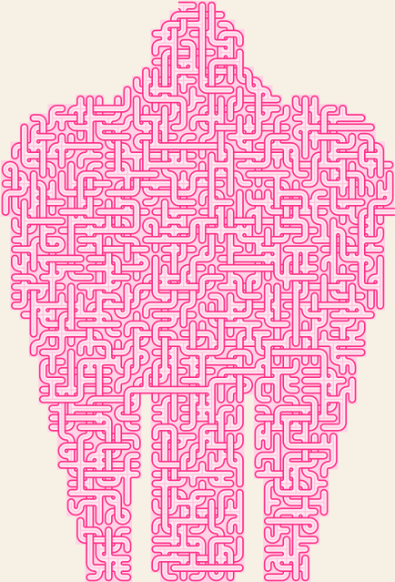 Cupcake — square-Labyrinth 48×68