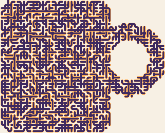 Coffee Mug — square-Labyrinth 58×48