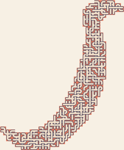 Hot Pepper — square-Labyrinth 48×57