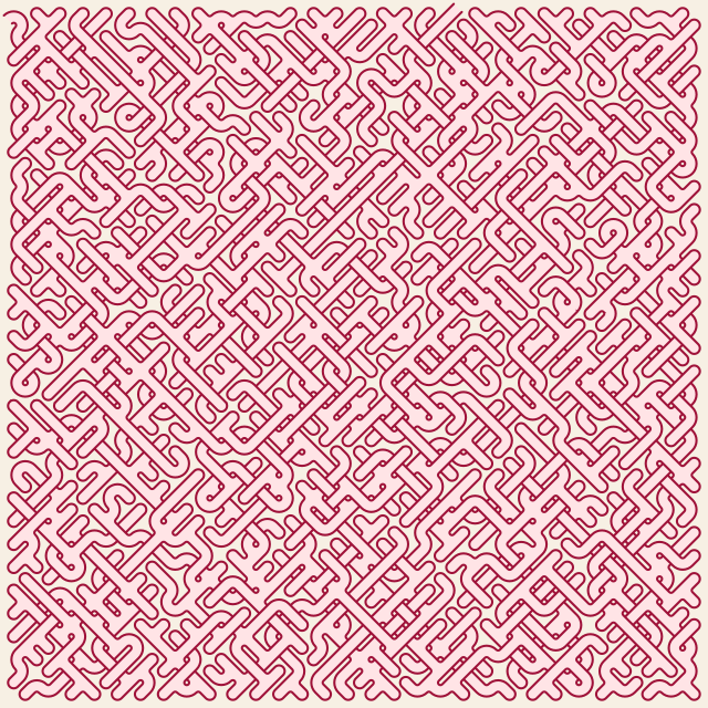 Diamond — 30×30 diamond maze