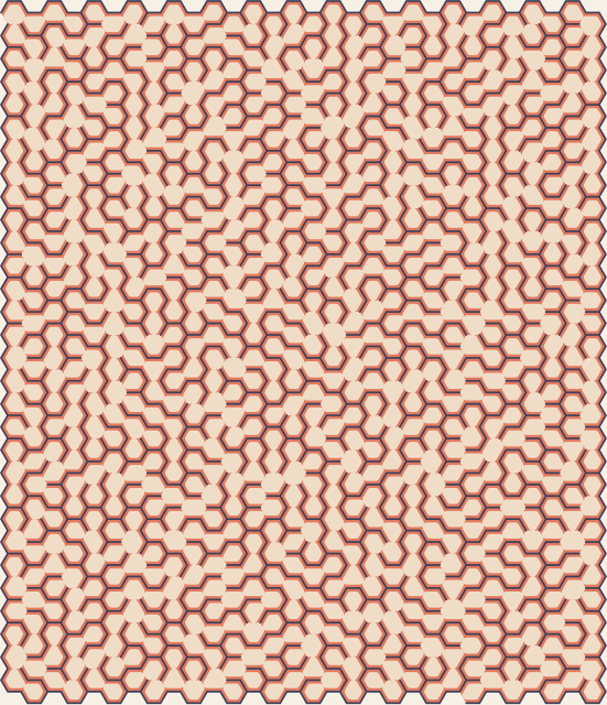 Hex-flat — 30×30 hex-flat maze