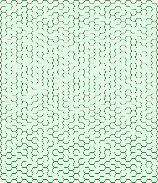 Hex-flat — 30×30 hex-flat maze
