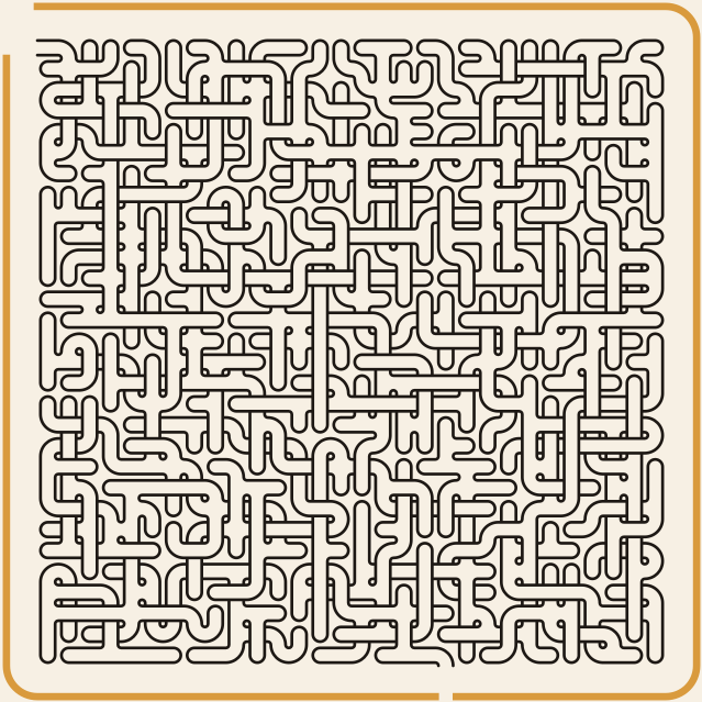 Square — 30×30 square maze