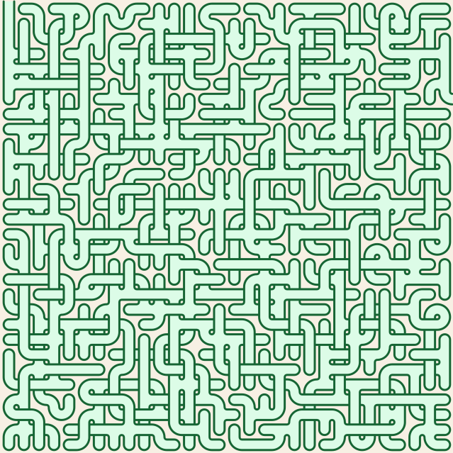 Square — 30×30 square maze
