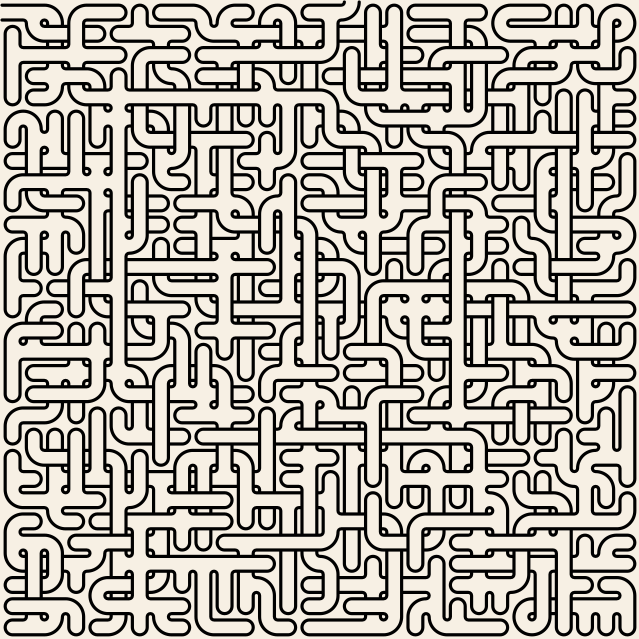Square — 30×30 square maze