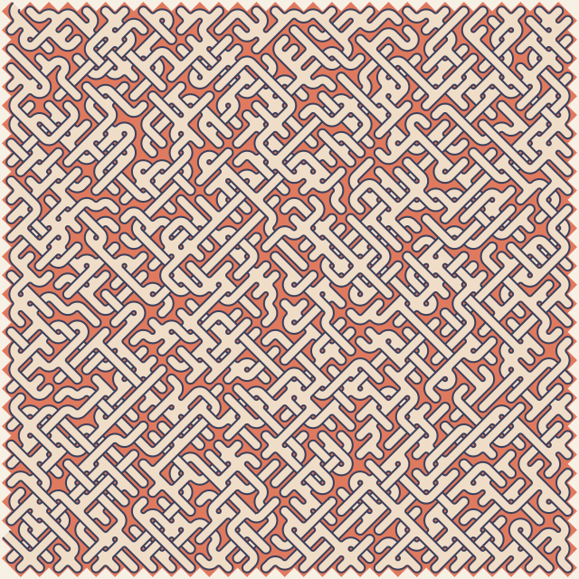 Diamond — 30×30 diamond maze
