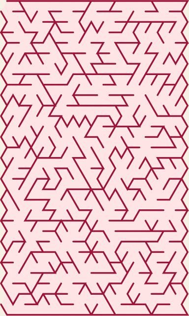 Triangle — 30×30 triangle maze