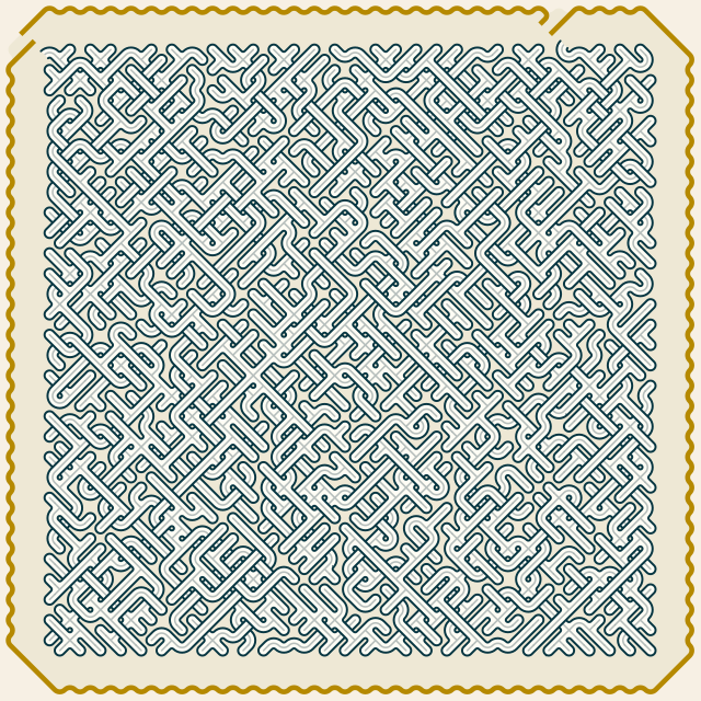 Diamond — 30×30 diamond maze
