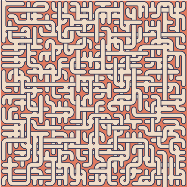 Square — 30×30 square maze