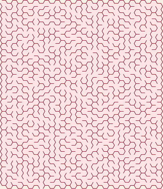 Hex-flat — 30×30 hex-flat maze