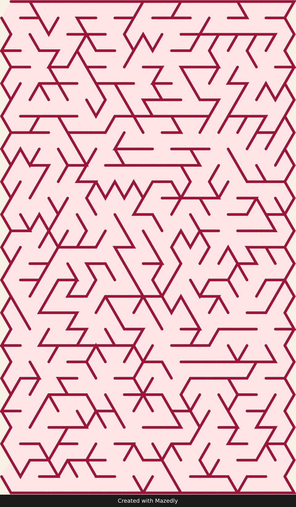 Triangle — Rose Quartz