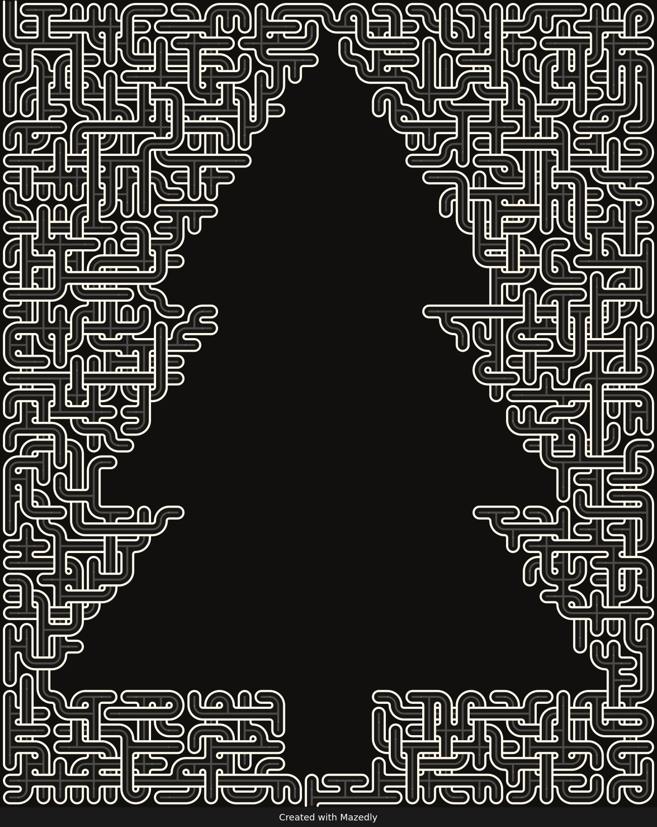 Pine Tree (Inverted) — Graphite