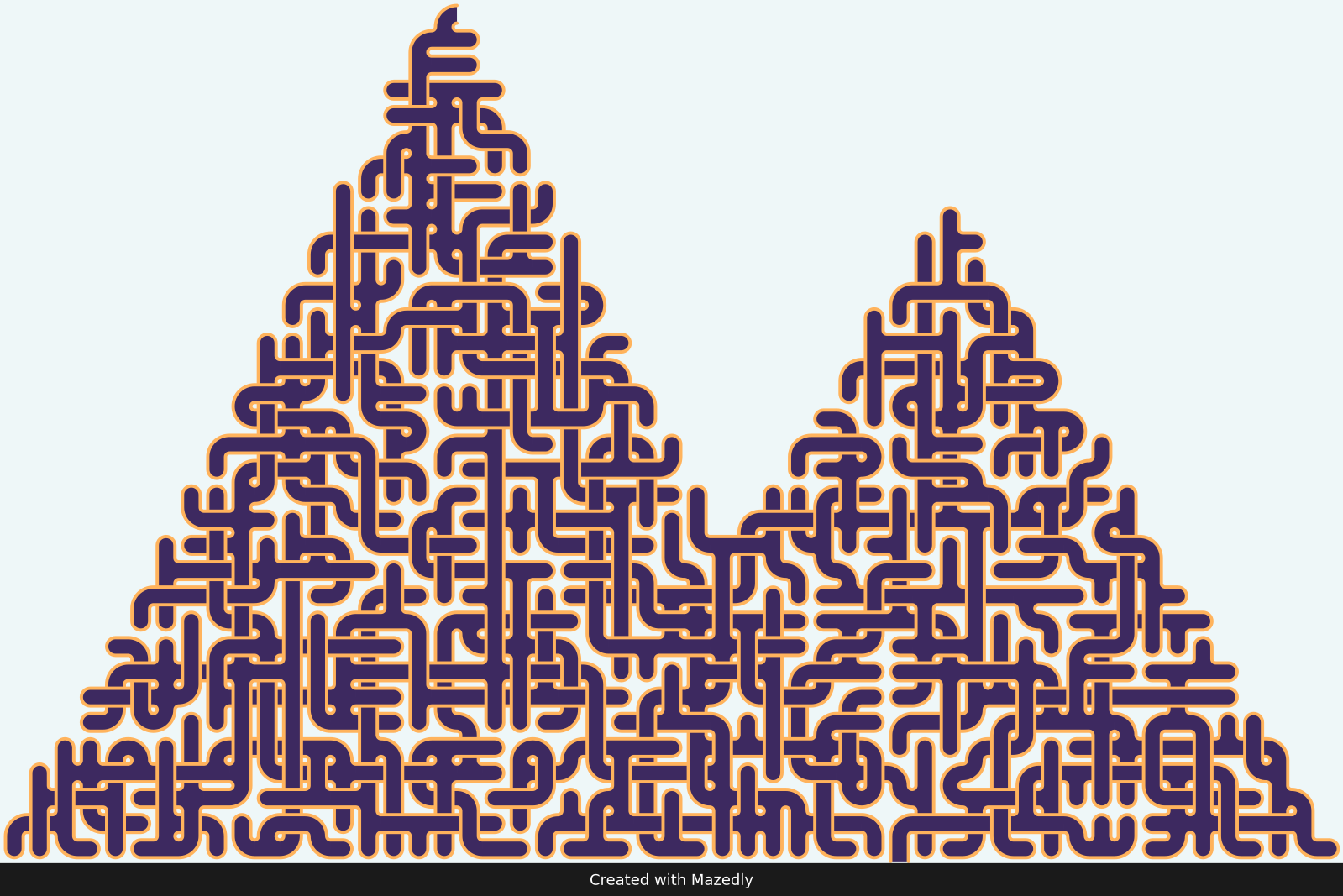 Mountain Range — Sunset
