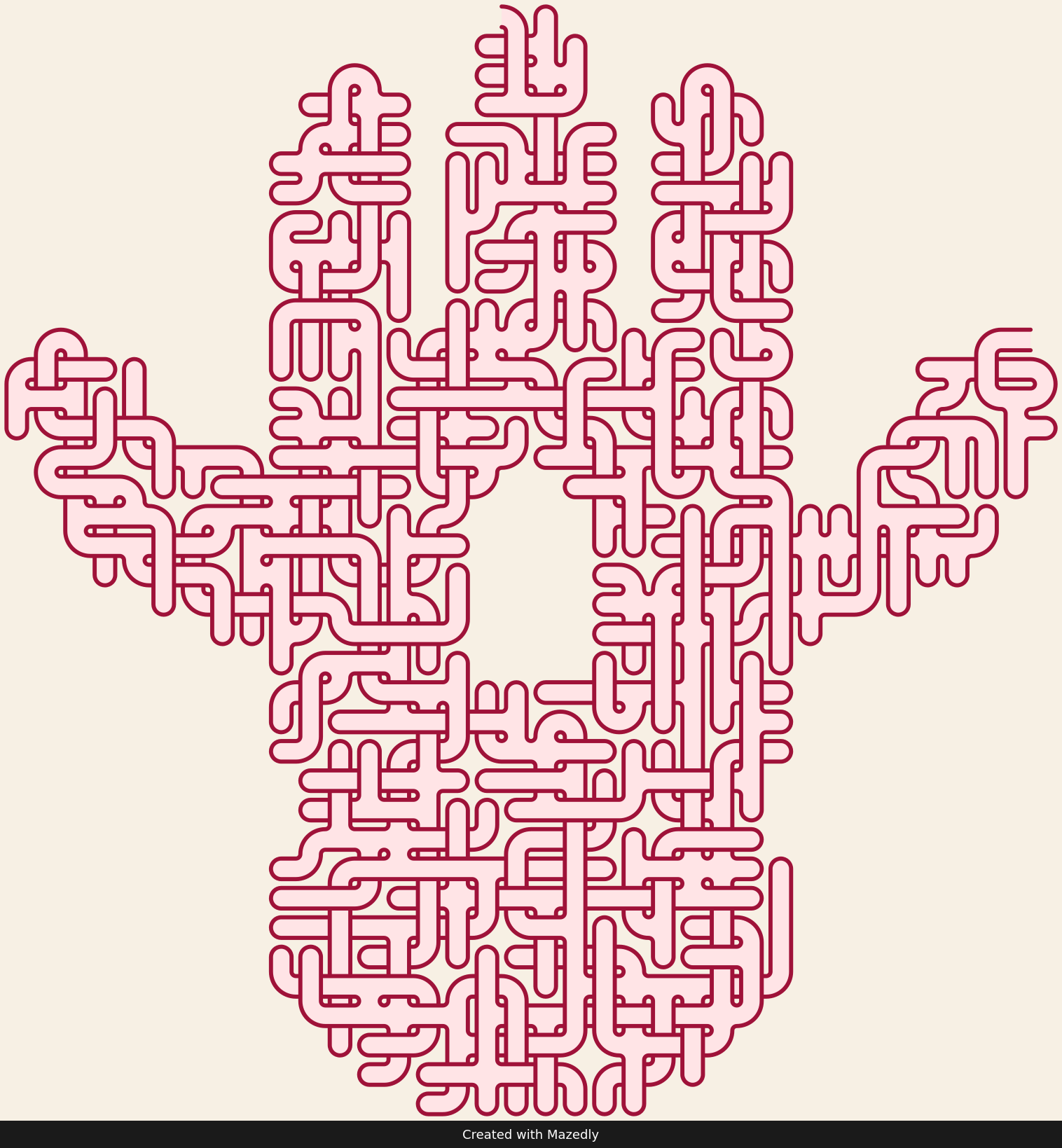 Hamsa — Rose Quartz