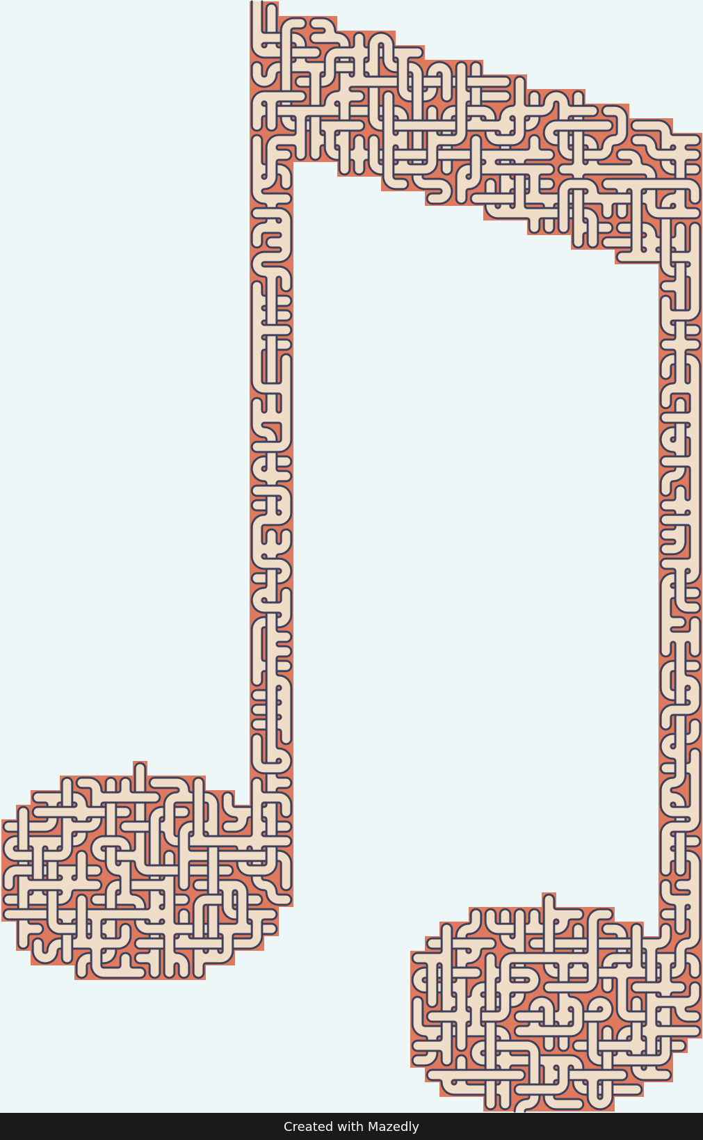 Beamed Notes — Terracotta