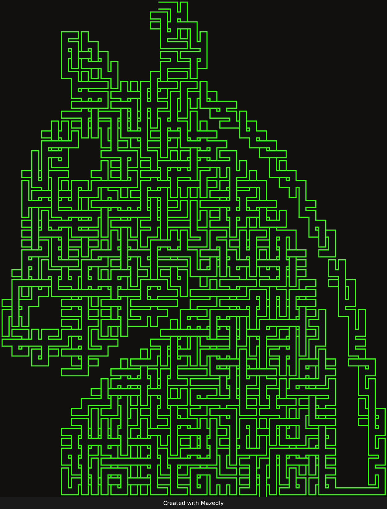 Chess Knight — Neon Lime