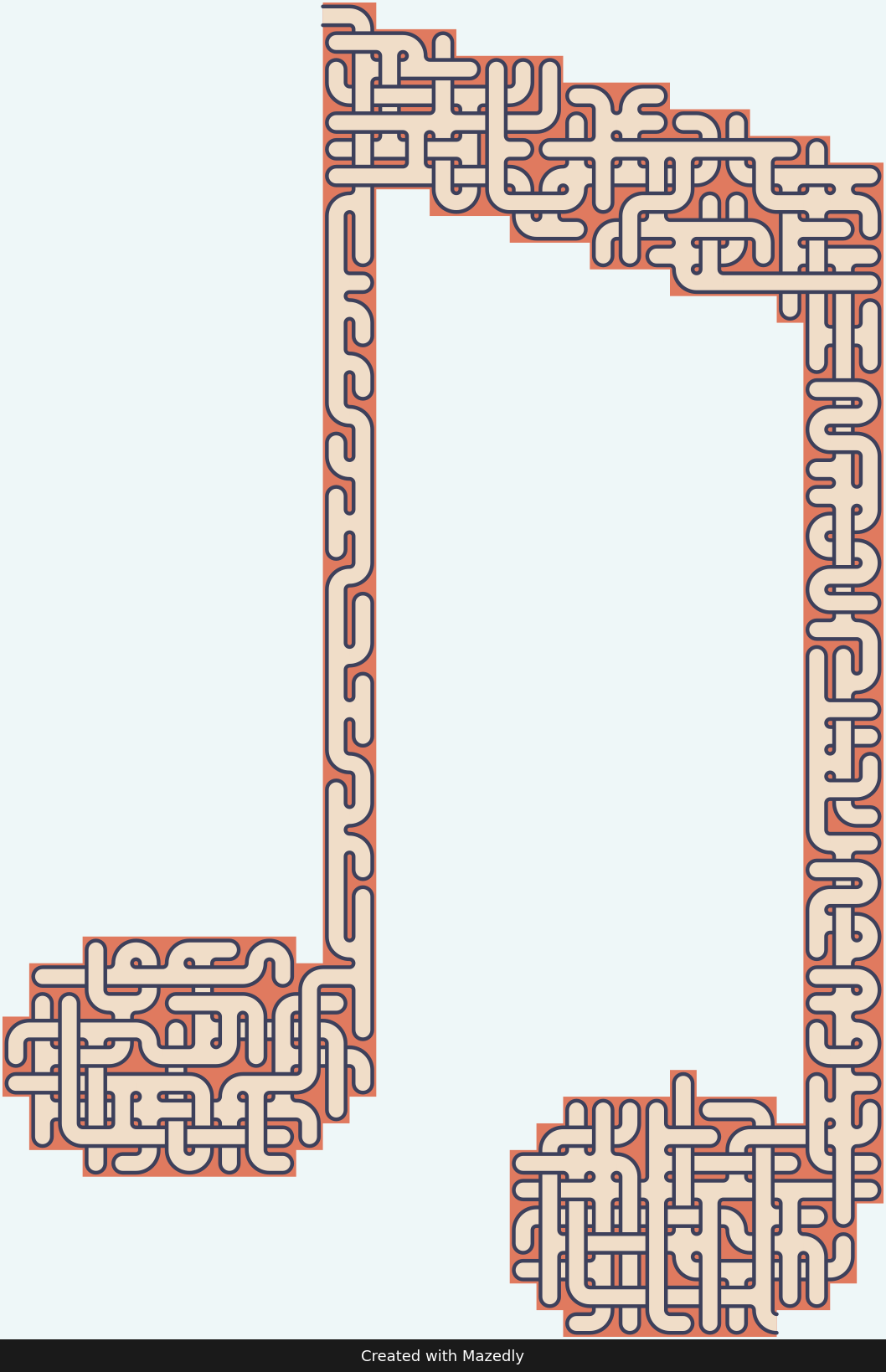 Beamed Notes — Terracotta