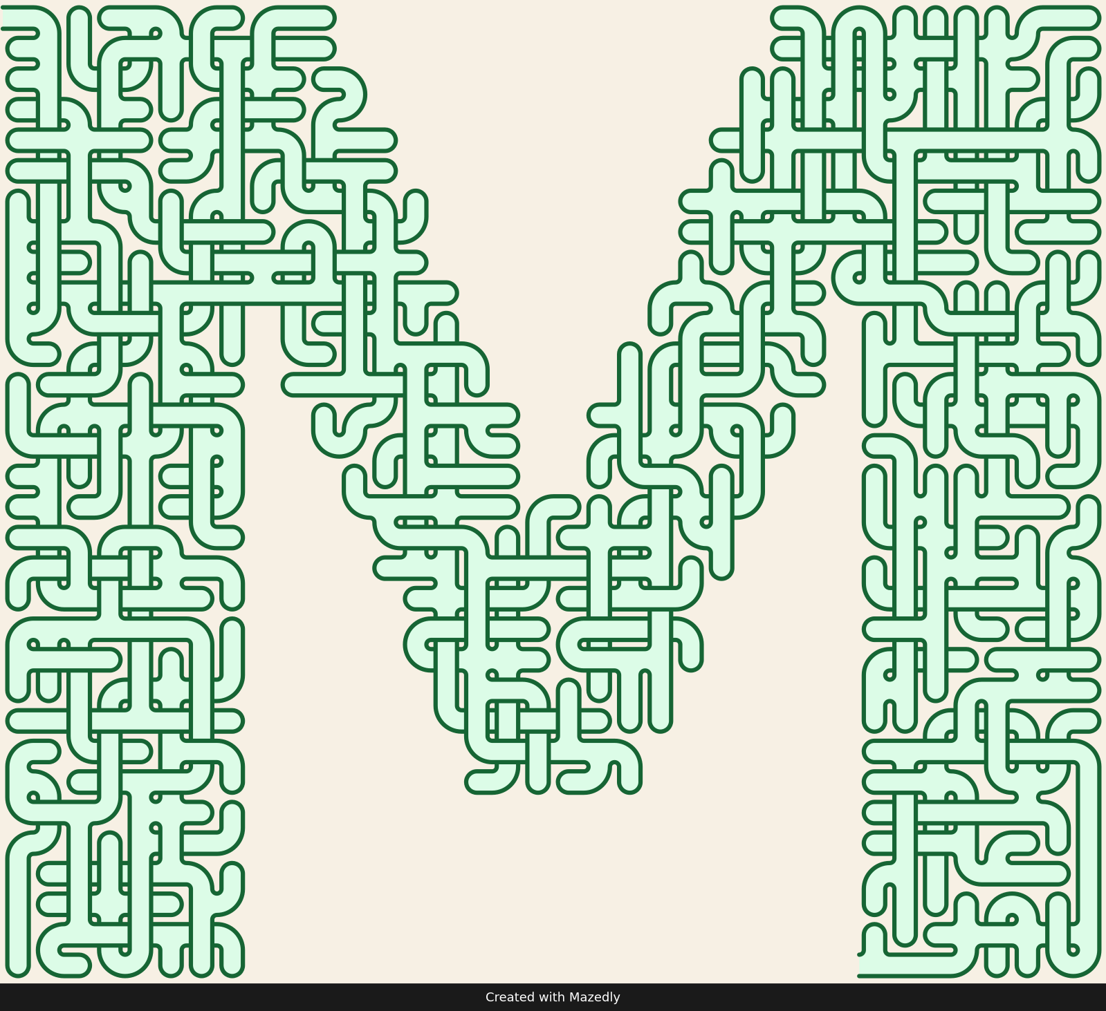 Letter M — Forest Trail