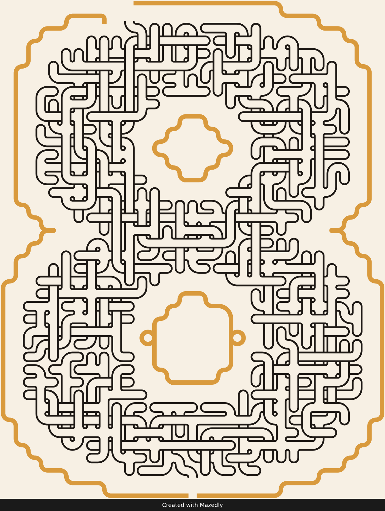 Number 8 — Paper & Brass