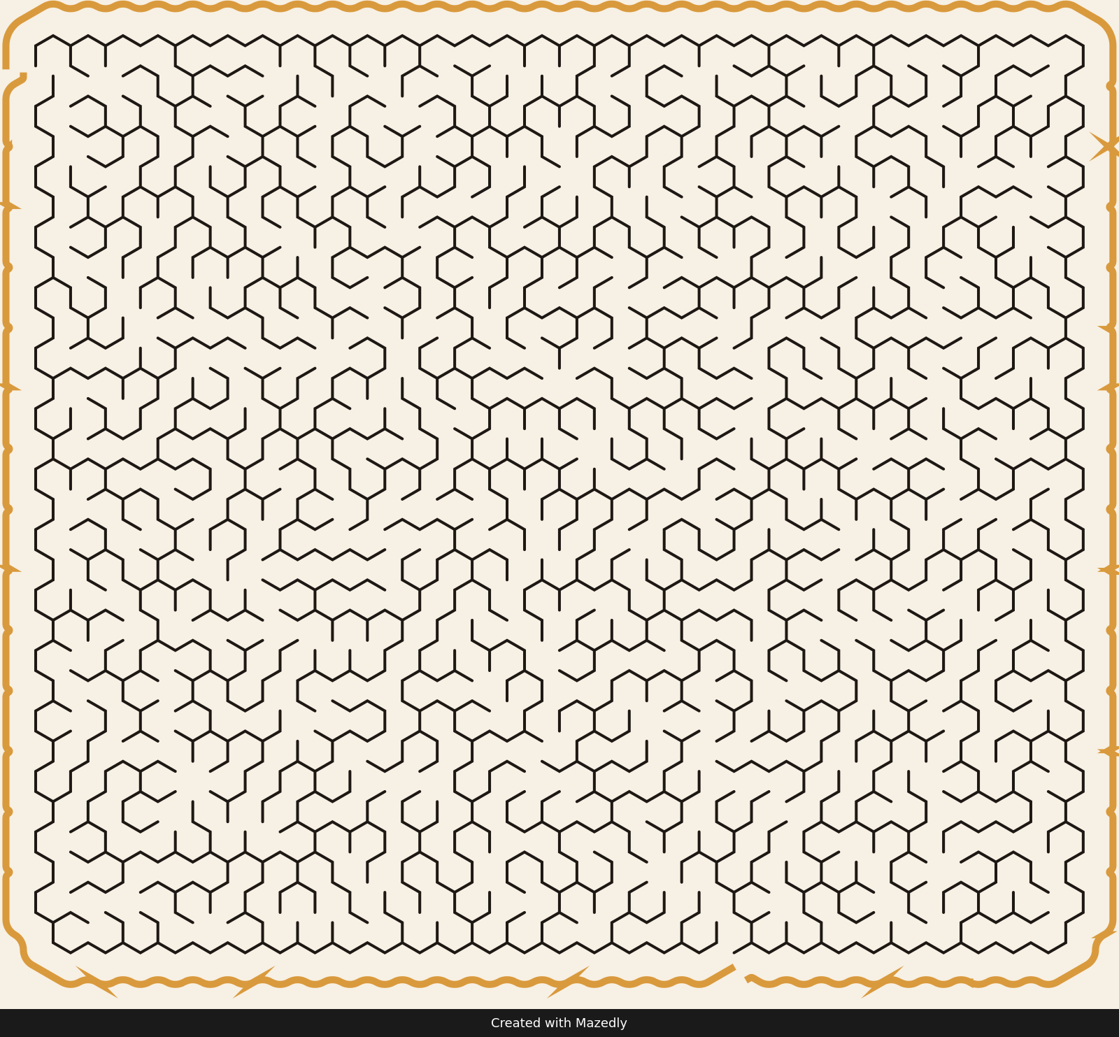Hex — Paper & Brass