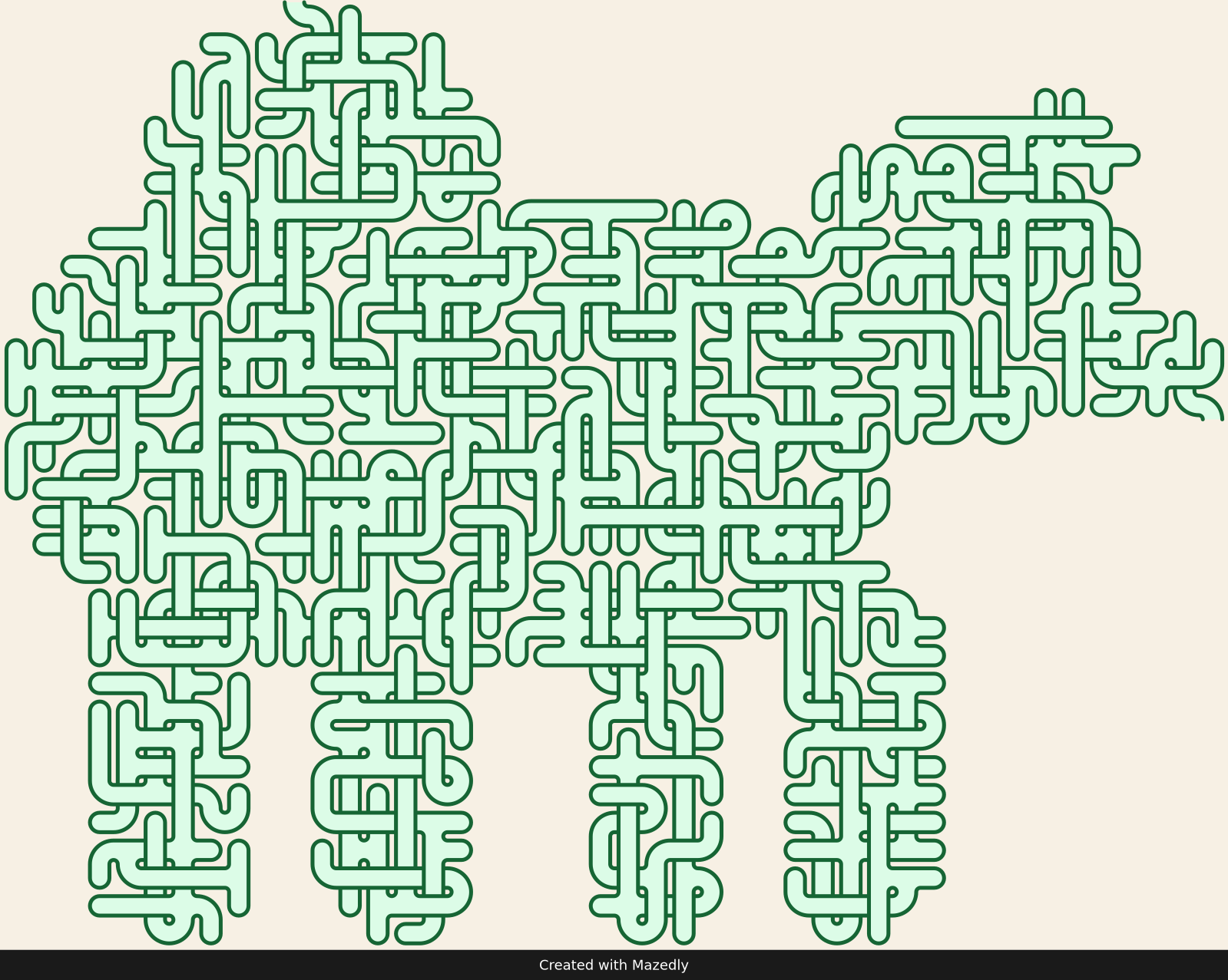 Walking Bear — Forest Trail