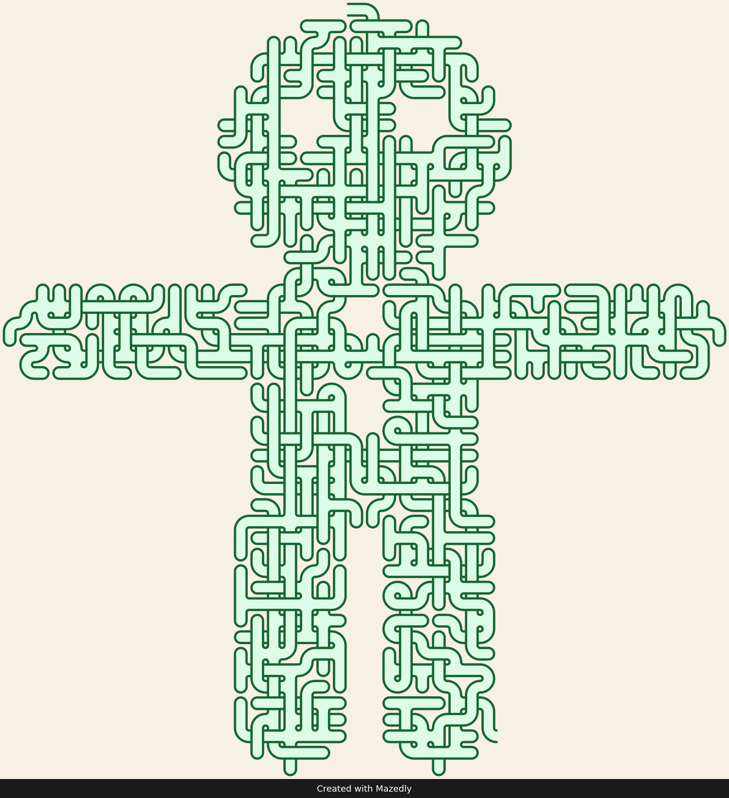 Gingerbread Man — Forest Trail