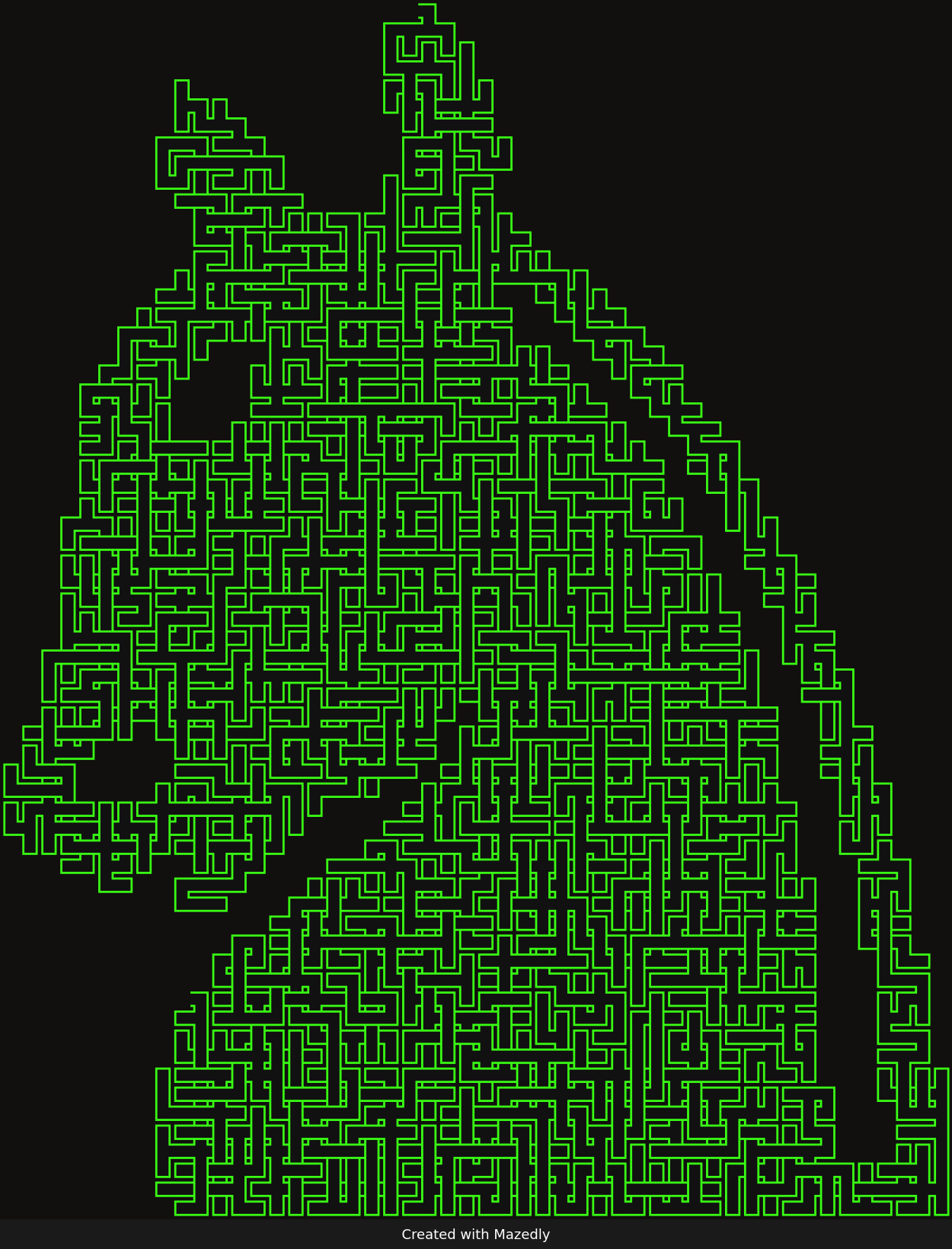 Chess Knight — Neon Lime