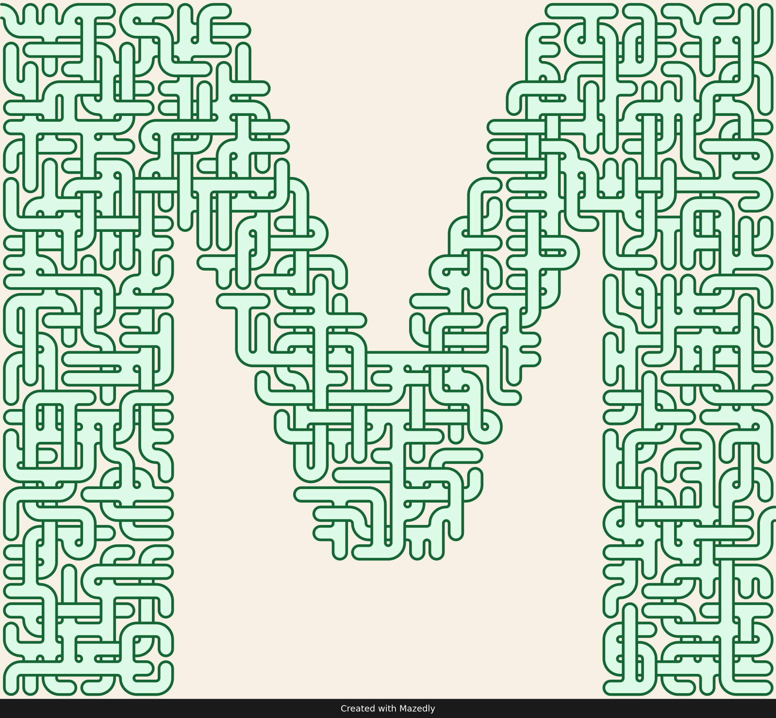 Letter M — Forest Trail