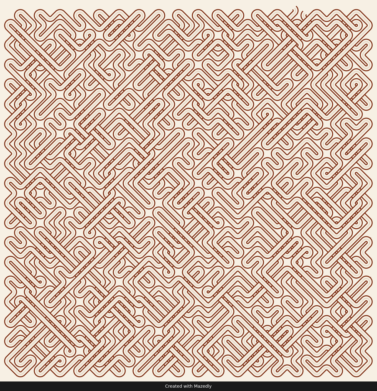 Woven diamond — Parchment Atlas