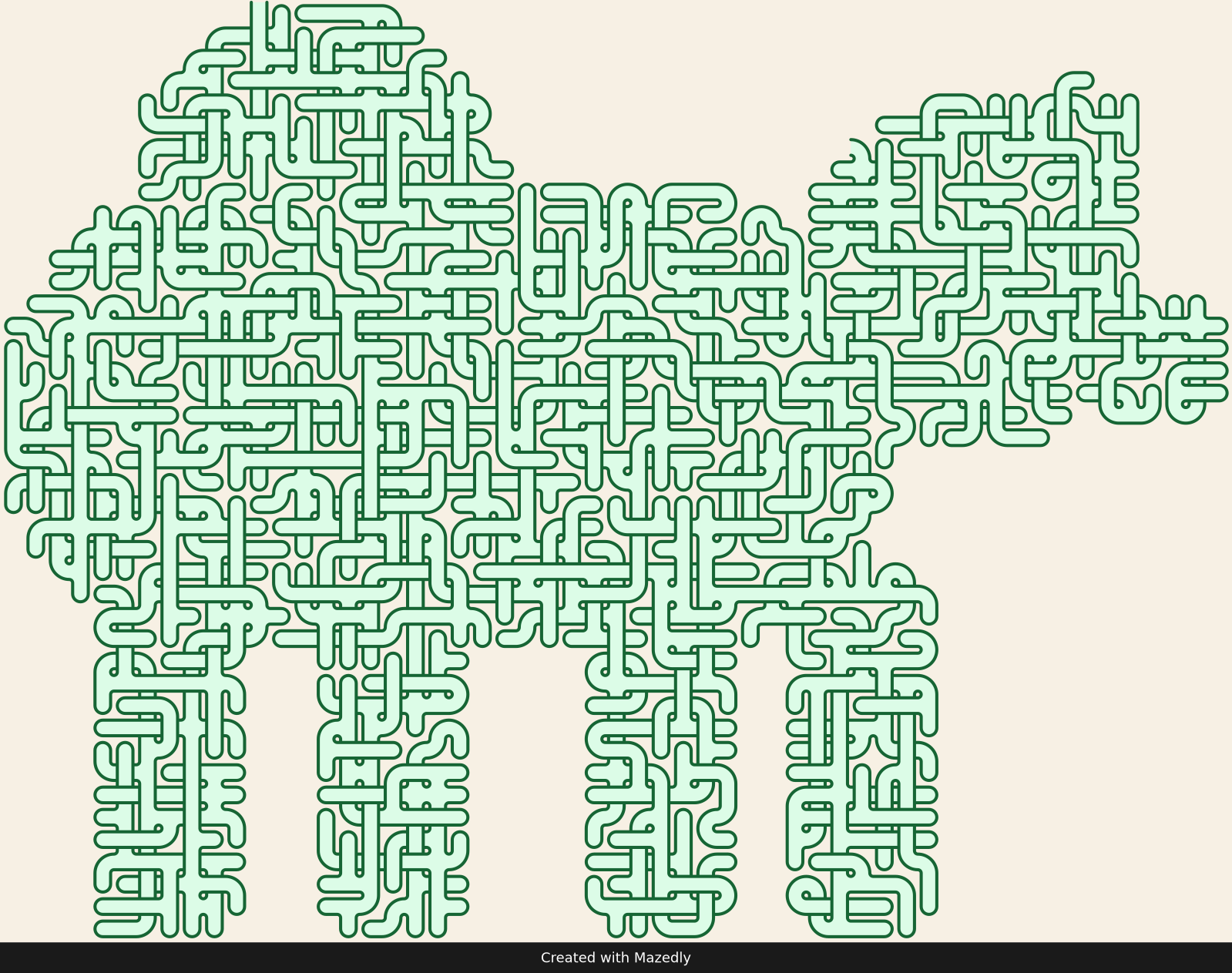 Walking Bear — Forest Trail